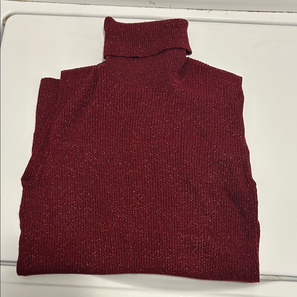 Apt. 9 Burgundy Knit Sweater